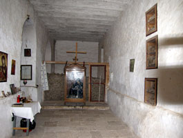 Blick ins Gebeinhaus (Foto: Eichner-Ramm) Blick ins Gebeinhaus (Foto: Eichner-Ramm)