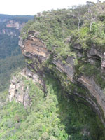 Pl&ouml;tzlich steht man wieder am Abgrund