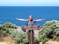 Am Cape Leeuwin treffen Indischer und S&uuml;dlicher Ozean aufeinander