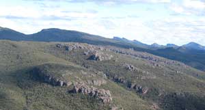 Aussicht &uuml;ber das Victoria Valley von The Balconies