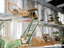 Sammlung alter Ger&auml;tschaften