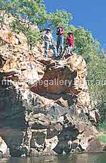 Am Old Police Station Waterhole im Davenport Range Nationalpark (Foto: NTTC&nbsp;/&nbsp;Barry Skipsey)