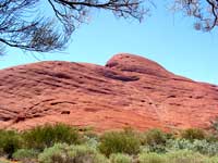 Kata Tjuta z&auml;hlt zu den touristischen Highlights im Roten Zentrum