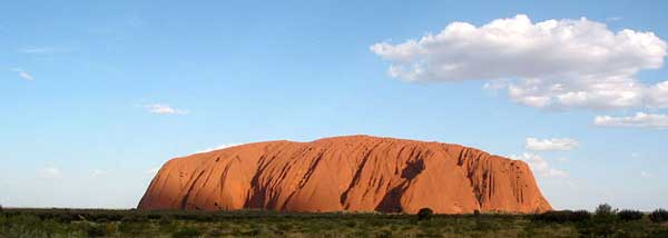 Sp&auml;tnachmittag am Uluru