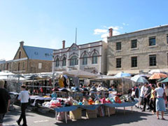 Salamanca Market in Hobart