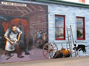 Wandgem&auml;lde in Sheffield