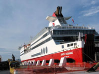 Die &raquo;Spirit of Tasmania&laquo; verbindet Melbourne mit der Tasmanischen Hafenstadt Devonport