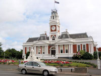 Typisch australische Kleinstadt: Town Hall in Ararat