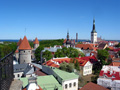 Blick auf Tallinns T&uuml;rme