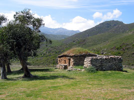 Irgendwo in der Einsamkeit steht dieses Steingehöft (Foto: Eichner-Ramm) Irgendwo in der Einsamkeit steht dieses Steingehöft (Foto: Eichner-Ramm)