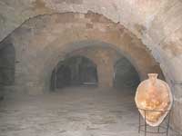 Gew&ouml;lbe im Innern des Kastell Koules