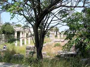 17 von ehemals 81 S&auml;ulen stehen noch