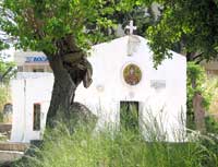 Kapelle n&ouml;rdlich der Ausgrabungsst&auml;tten