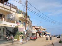 Hauptstra&szlig;e in Agia Pelagia