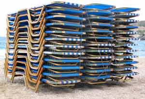 Nachsaison an der Nordk&uuml;ste: Der Letzte r&auml;umt die Liegen weg&hellip;