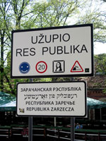 Freie Republik Uzupis (Foto: Eichner-Ramm) Freie Republik Uzupis (Foto: Eichner-Ramm)