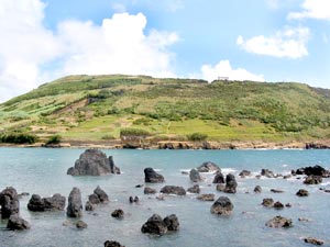 Geschützt: Bucht von Porto Pim mit Blick auf den Monte da Guia (Foto: Eichner-Ramm) Geschützt: Bucht von Porto Pim mit Blick auf den Monte da Guia (Foto: Eichner-Ramm)