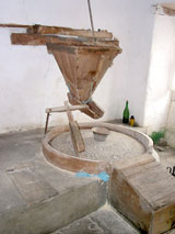 Im Innern der Wasserm&uuml;hle (Foto: Eichner-Ramm)