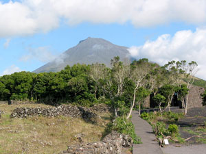 Gruta das Torres: Eingang zum Besucherzentrum am Fu&szlig;e des Pico (Foto: Eichner-Ramm)