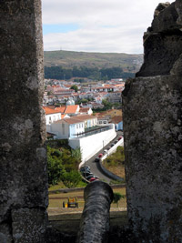 Ausblick von der Festung S&atilde;o Jo&atilde;o Batista auf Angra do Hero&iacute;smo (Foto: Eichner-Ramm)