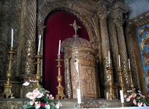 Altar in der Igreja da Concei&ccedil;&atilde;o (Foto: Eichner-Ramm)