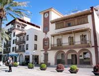 Rathaus von San Sebasti&aacute;n de La Gomera an der Plaza de las Americas
