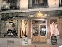&raquo;Bodegas Melibea&laquo; in der Calle Espoz y Mina