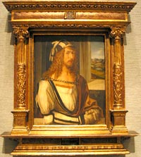 Selbstbildnis von Albrecht D&uuml;rer im Prado