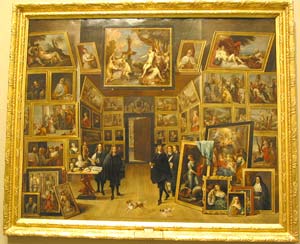 »Erzherzog Leopold Wilhelm in seiner Galerie in Brüssel«: Gemälde von Teniers »Erzherzog Lepopold Wilhelm in seiner Galerie in Brüssel«: Beeindruckendes Gemälde von Teniers