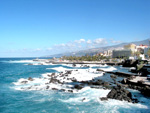 Blick auf die K&uuml;ste von Puerto de la Cruz
