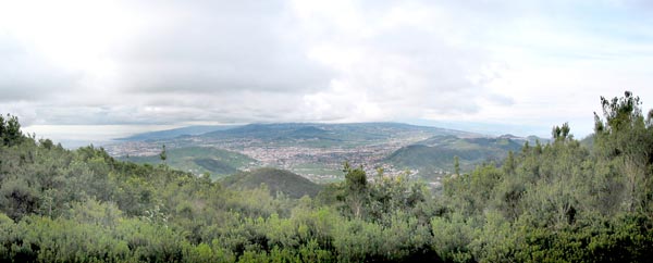 Ausblick von Cruz del Carmen
