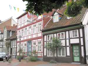 Nur noch wenig ist nach dem Krieg von der alten Hildesheimer Bausubstanz &uuml;brig geblieben