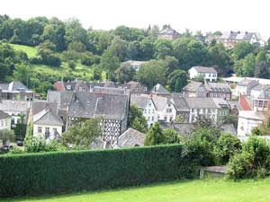 Blick auf Kornelim&uuml;nster