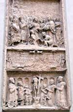 Relief an der Au&szlig;enmauer der Frauenkirche