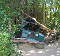 Immer wieder st&ouml;&szlig;t der Besucher auf dem Rundweg auf solche netten Dekorationen