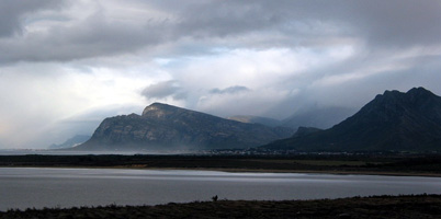 Schild bei Gansbaai (Foto: Eichner-Ramm) Schild bei Gansbaai (Foto: Eichner-Ramm)