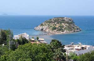 Blick auf die Haseninsel bei G&uuml;m&uuml;lsl&uuml;k