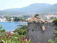 Oberhalb der Bucht von G&uuml;ndogan