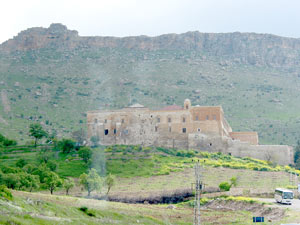 Kloster Deir Zaferan in den Bergen s&uuml;d&ouml;stlich von Mardin